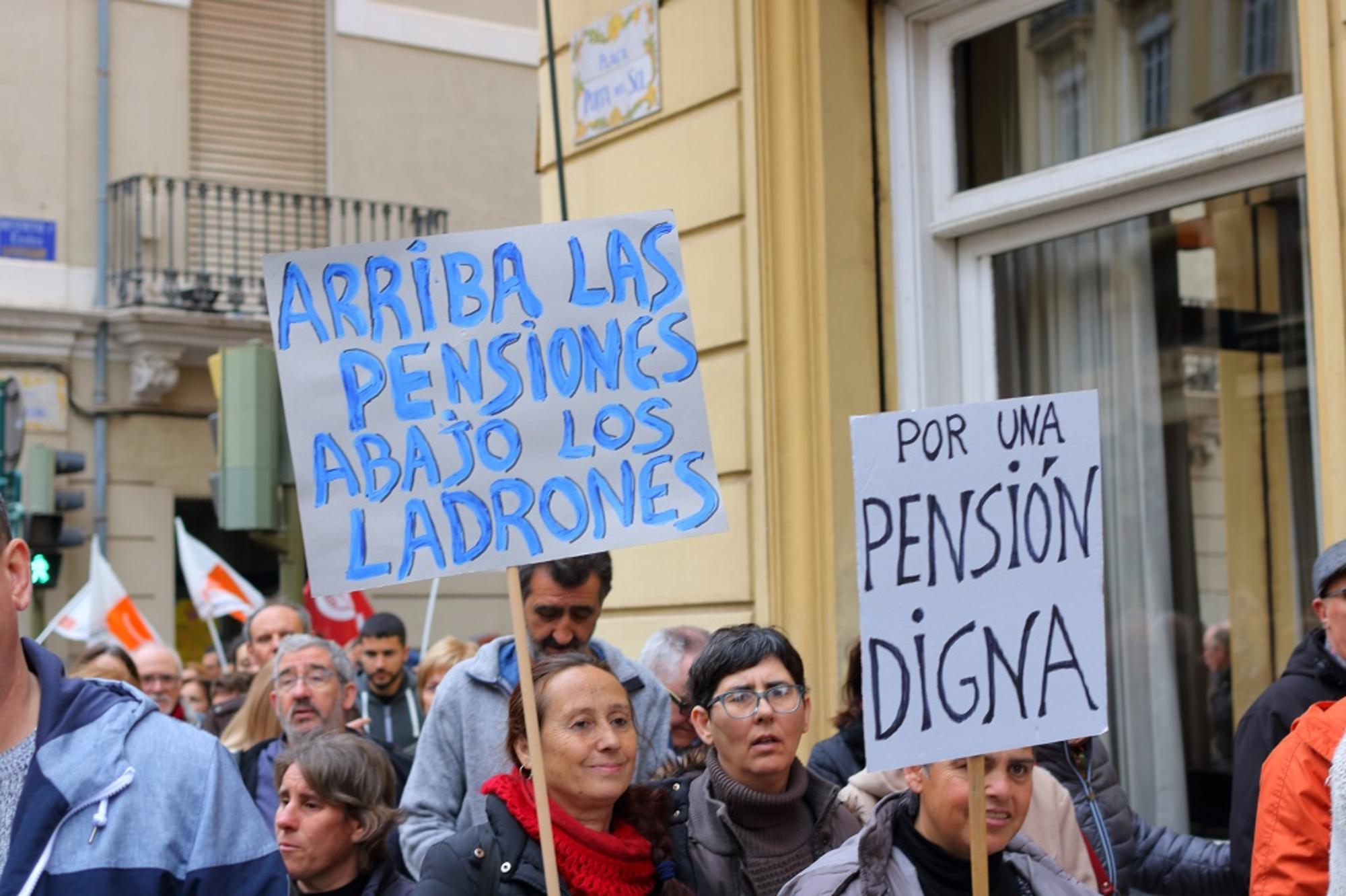 Castellon pensiones dignas 2